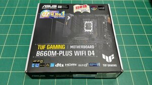 ASUS TUF GAMING B660M-PLUS WIFI D4 マザーボード 【未開封・未使用】(2531055)※代引き不可