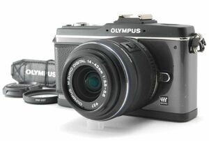 オリンパス OLYMPUS PEN E-P2 + M.ZUIKO 14-42mm レンズセット S数271回《 新品SDカード スマホ転送ケーブル付 》D0420130-240430