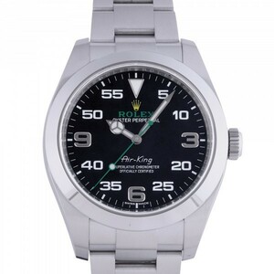 ロレックス ROLEX エアキング 116900 ブラック文字盤 中古 腕時計 メンズ