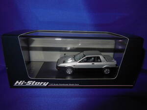 1/43　HI-STORY　日産　パルサー　エクサ　EXA　1982年　シルバー　PULSAR　ハイストーリー