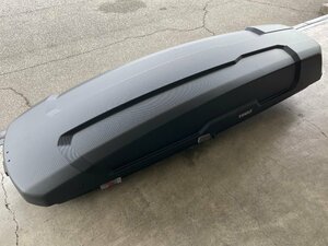 【アウトレット品】THULE Force XT ブラックエアロスキン TH6355 スーリー フォースXT Alpine ルーフボックス (ジェットバッグ)