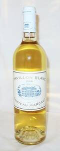 PAVILLON BLANC DU CHATEAU MARGAUX パヴィヨン・ブラン・デュ・シャトー・マルゴー 2008 750ml★ワイン★未開封