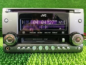 『psi』 希少 美品 JVC KW-MC26 フロントAUX対応 MDLP非対応 CD・MDレシーバー 少難有