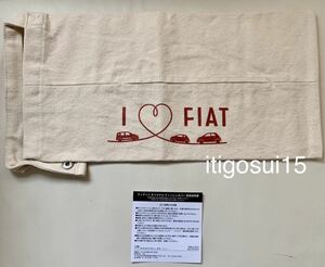 ★【未使用】フィアット★ティッシュボックスケース ティッシュカバー★非売品 ノベルティ★FIAT 500