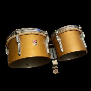 Vintage 50s-60s PREMIER BONGO 8インチ+6インチ MADE IN ENGLAND ビンテージ ボンゴ パーカッション