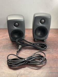 A2823) GENELEC 8010A パワード モニタースピーカー 音響機材 ジェネレック 中古　通電確認　ペア