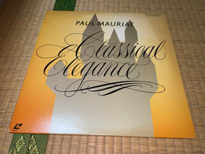 ● LD「ビデオアーツ / PAUL MAURIAT / CLASSICAL ELEGANCE (ポール・モーリア) / 1986」●