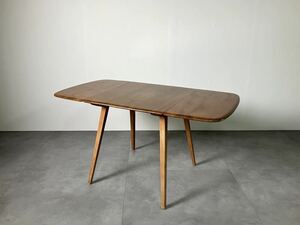 Ercol アーコール ドロップリーフテーブル / ビンテージ ダイニングテーブル バタフライテーブル 家具 イギリス 