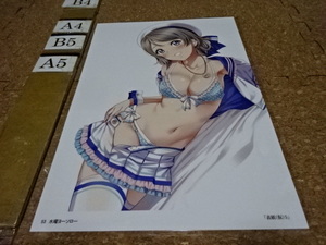 C4694　ラブライブ　切抜ラミネート保護品