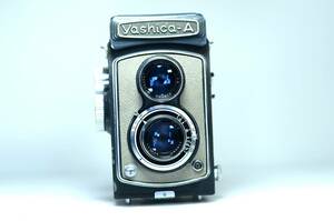 【訳アリ大特価】Yashica-A ヤシカ 二眼レフカメラ Yashikor 1:3.5 f=80mm #20240208_0001