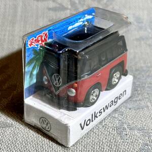 【未開封】チョロQ フォルクスワーゲン ワーゲンバス サンババス デリバン タイプ2 赤/黒 VOLKWAGEN VW BUS TYPE II 非売品 タカラトミー