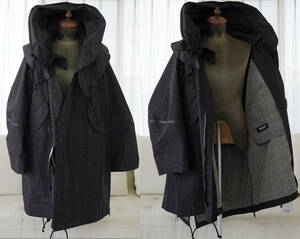 新品・未使用★定価税込み154000円★UNDERCOVER★アンダーカバー★KIMONO MODS COAT モッズコート2★20AW「Fallen Man」★型番UCZ4305-2