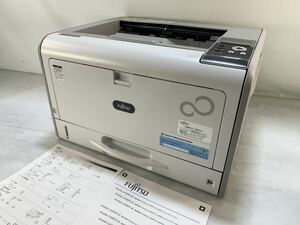 ★動作確認済み FUJITSU 富士通 モノクロレーザープリンター XL-9322 複合機 おまけトナー付き A3 自動両面印刷 中古品 管理K55