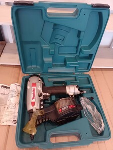 WC★441 動作品 マキタ makita エア釘打 AN514 本体 ケース 取扱い説明書 DIY 電動工具 動作未確