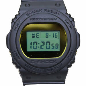 【未使用】 CASIO G-SHOCK カシオ ジーショック DW-5700BBMB-1DR クォーツ腕時計 デジタル BLK GLD