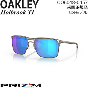 Oakley サングラス Holbrook TI プリズムポラライズドレンズ OO6048-0457