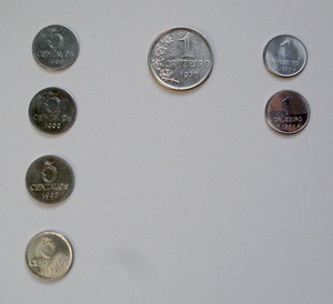 ブラジル Brasil★コイン coins 1967～1981★centavo、cruzeiro