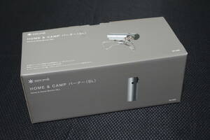 スノーピーク ☆ 卓上型シングルバーナー HOME＆CAMP バーナー シルバー GS-600SL 【未使用】☆ Snow Peak