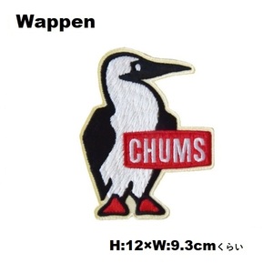 CHUMS Booby Wappen M アイロン接着 CH62-1626 チャムス ワッペン 新品