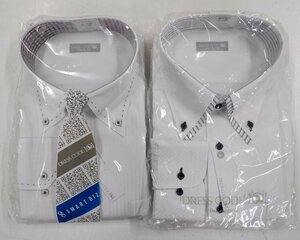 DRESS CODE 101 長袖ワイシャツ 2点セット 3L 45-88 【セ275】