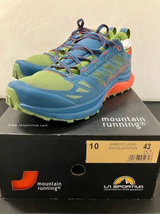 送料無料！未使用品 LA SPORTIVA　JACKAL スポルティバ ジャッカル トレイルランニング トレラン シューズ　ブルー系　27.5cm