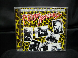 輸入盤CD/VA-RIOTOUS ASSEMBLY/80年代UKハードコアパンクHARDCORE PUNK/LUNATIC FRINGEorganized chaosHAVOCDEAD KATSSresistance