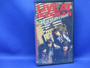 Red Warriors　●　LIVE AT BUDOKAN　ライブアット武道館　1988.7 【 VHS 】　71908