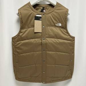 XL 新品 ノースフェイス メドウウォームベスト 茶 ダウンベスト Meadow Warm Vest ブラウン ベスト メドウ メドウベスト メドー NORTH FACE