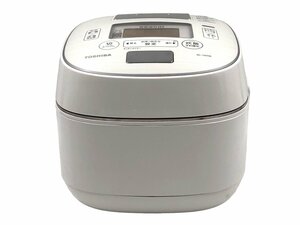 TOSHIBA 東芝 真空圧力ＩＨジャー炊飯器 5.5合 グランホワイト 真空 保温 白米40時間 合わせ 炊き 鍛造かまど銅 釜グランホワイト 1 L 白米