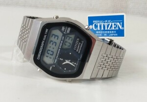 ジャンク　CITIZEN　シチズン　LC　クリストロン　アナデジ　デジタル　デジアナ　クォーツ　クロノグラフ　アラーム　腕時計