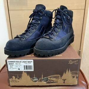 新品未使用BEAMSビームス別注 DANNER BRIEFING SOLID LIGHT NAVY US9.5 27.5cm ダナーライト ブリーフィング ビームス PLUS GORE-TEX