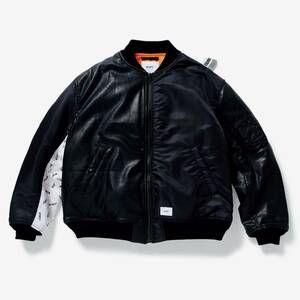 新品 初売り 限定 WTAPS ダブルタップス × NEIGHBORHOOD ネイバーフッド W1. VE / JACKET. MA1 ブルゾン ジャケット M