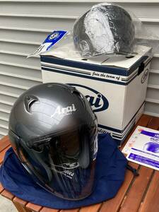 Arai アライ ジェットヘルメット SZ-F アルミナグレー 59-60cm Lサイズ 格安 中古 オートバイ用ヘルメット