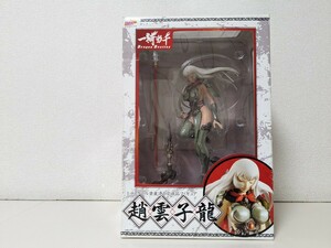 趙雲子龍 鎧 高さ約23cm 一騎当千 Drgon Destiny 1/8 PVC フィギュア 2007年 キャラアニ SMC シュガーミントコンプレックス