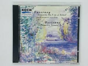即決CD Devienne Premiere Sonata / Duvernoy Concerto No 3 / Ron Samuela / 3-7186-2 H1 / アルバム クラシック KOCH Y20