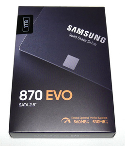 新品 送料無料 Samsung 870 EVO 1TB 1000GB MZ-77E1T0B サムスン SATA 2.5インチ SSD MZ-77E1T0B/IT
