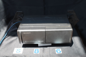 S-458 SONY 10連装 COMPACT DISK PLAYER MODEL CDX-A15 MAGAZINE 無し