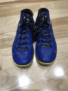 アンダーアーマー メンズ バッシュ カリー２ Under Armour Curry 2 Dub Nation - Cobalt Blue/Yellow Gold