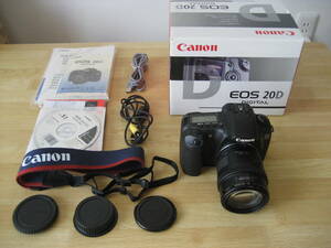 Canon EOS20D ボディ(元箱付) Canon ZOOM 35～105 1:3.5-4.5 レンズ動作品