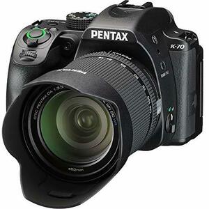 PENTAX K-70 18-135mmWRレンズキット ブラック APS-Cデジタル一眼レフカメ (中古品)