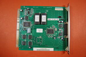 PC98 Cバス用 インターフェースボード NEC純正 PC-9801-100 SCSIボード？ 動作未確認 現状渡し ジャンク扱いにて　S-033 0816S 