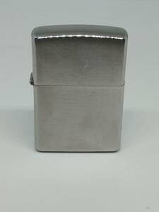 プレーン 1円スタート Zippo シルバー ジッポー フリント純正新品交換済み