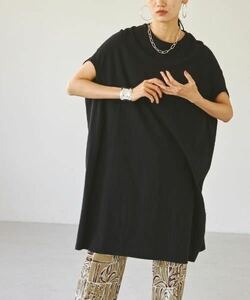 TODAYFUL(トゥデイフル) Hightwist Cotton Tunic ハイツイストコットン チュニック ブラック F