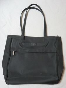 Donatella Doga ドナテラドガ DONATELLA DOGA 手さげバッグ バッグ トートバッグ かばん サイズ340-320-120㎜ 丈夫な素材 ブラック 黒色