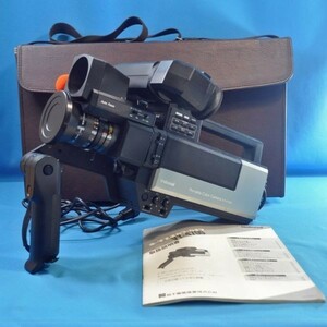 22K829 National ビデオカメラ VY-4700　専用ケース付 動作未確認