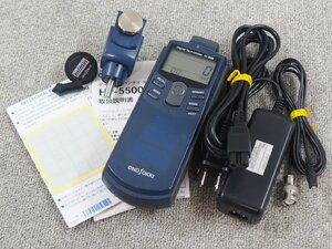 [1] ☆ ONOSOKKI/小野測器 デジタルハンドタコメータ　HT-5500 ☆ 接触/非接触式 回転計 ☆