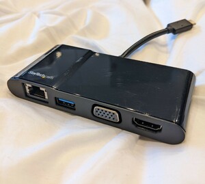 スターテックドットコム StarTech.com DKT30CHV USB Type-C アダプタ USB Type-C対応 4K HDMI または VGA USB 3.0　訂正