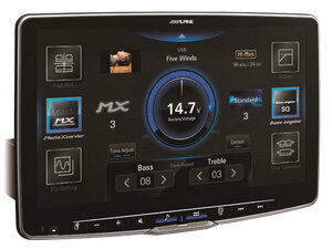 アルパイン DAF9Z ディスプレイオーディオ 9型ワイド HDMI AUX Bluetooth 2DIN DAF-9Z