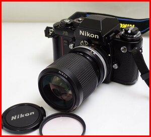 ★Nikon/ニコン 一眼レフフィルムカメラ F3 ボディ + Zoom-Nikkor 35-105mm F3.5-4.5 レンズ/付属品あり/ジャンク扱い&1938900712