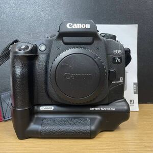 Canon EOS 7s 一眼レフ フィルムカメラ ボディ シャッター、フラッシュのみ確認 NN1164 